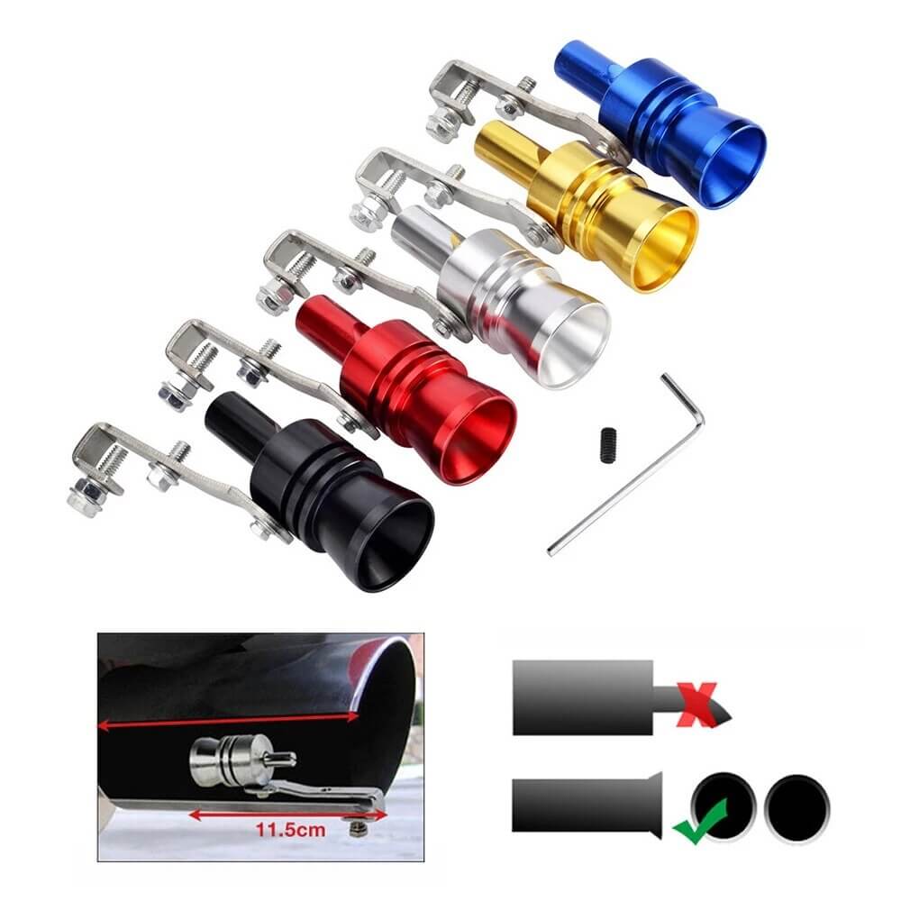 Effektiv turbo eksos lyddemper for bil og MC. Optimerer eksosflyt og gir bedre lyd for tuning.
