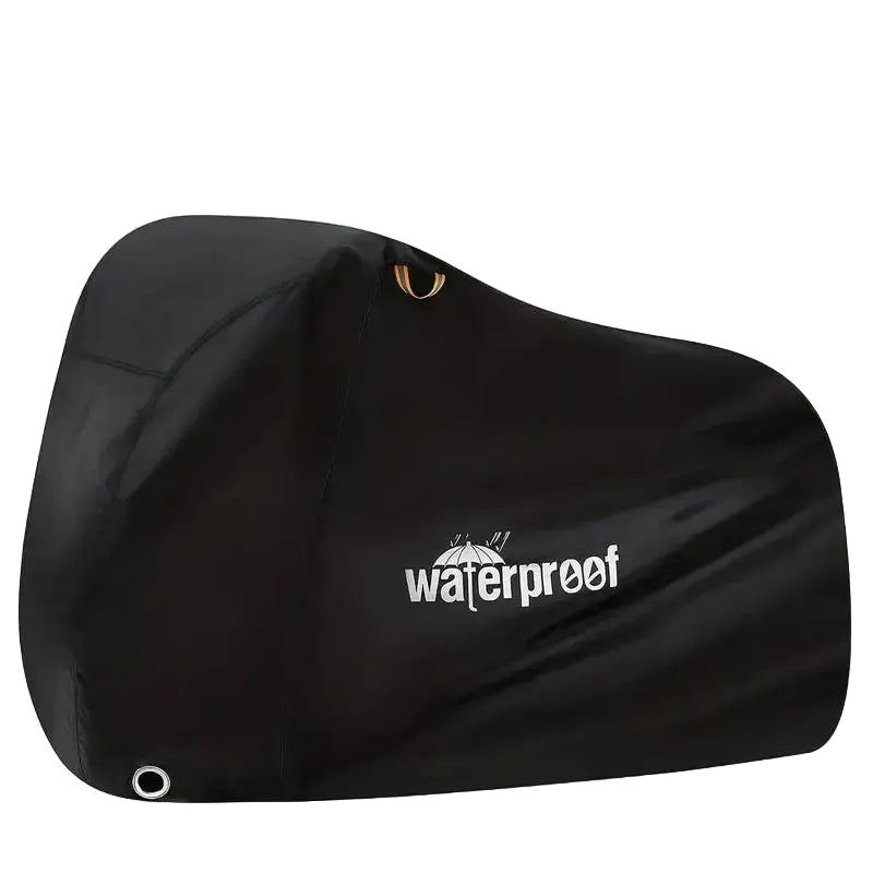 Universalt vanntett sykkeltrekk med 3-lags værbeskyttelse, perfekt for utendørs sykkeloppbevaring. UV-resistent.