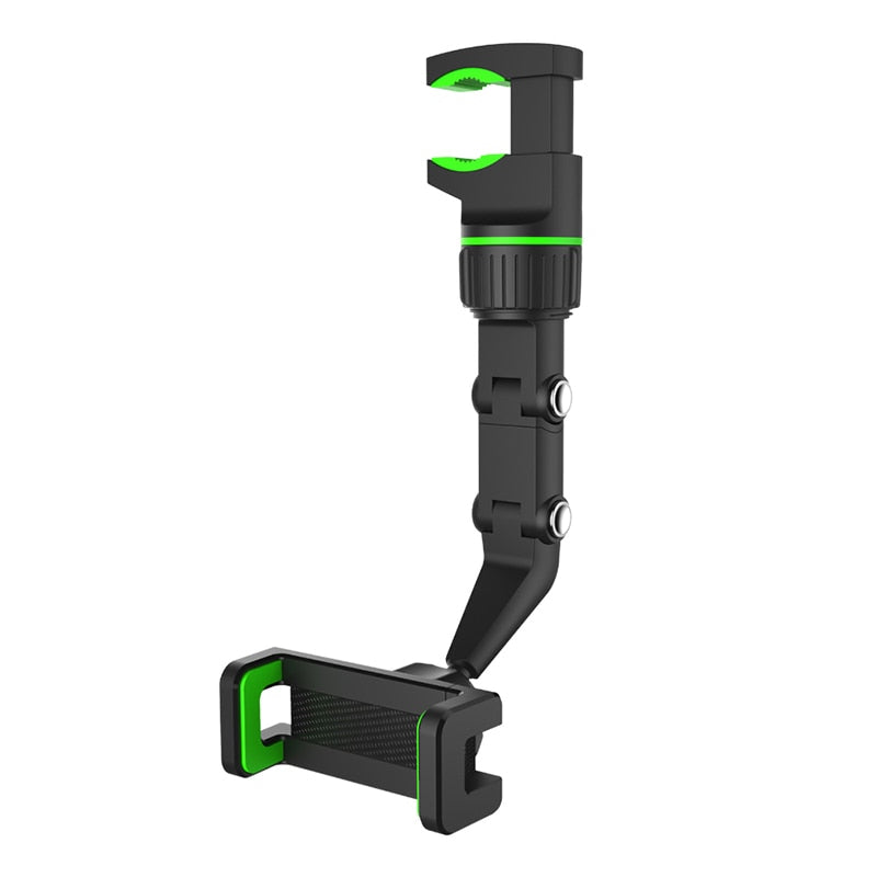 Fleksibel mobilholder til bil for GPS-navigasjon, med justerbar arm og universell kompatibilitet.