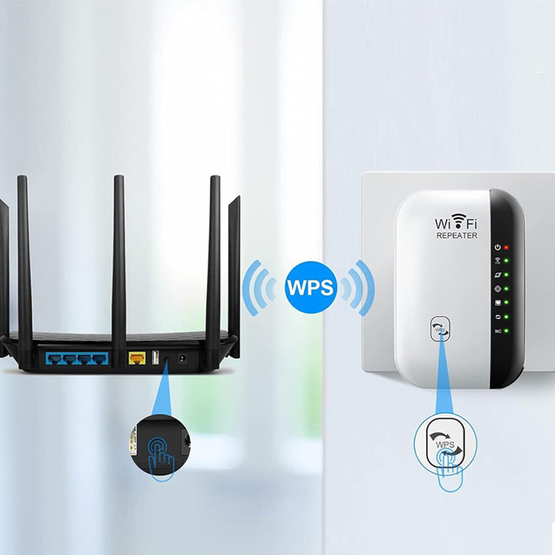Rask WiFi forlenger med høy hastighet. Perfekt for krevende internettbruk i hele hjemmet.