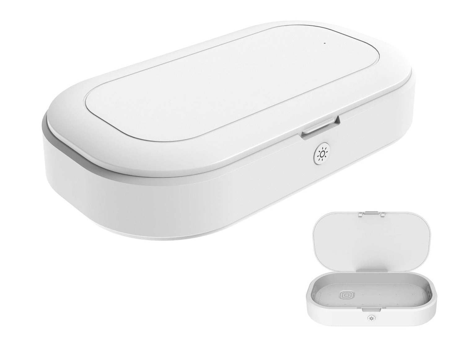 Hold mobiltelefon og hverdagsgjenstander bakteriefrie med denne UV-C desinfeksjonsboksen og laderen.