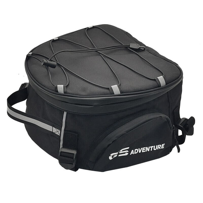 Robust vanntett motorsykkelbag med sikre fester, klar for enhver MC-tur og turlagring.