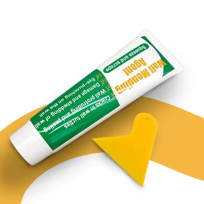 Allsidig veggreparasjonskrem for DIY. Vanntett, hurtigtørkende, usynlig fix av sprekker og hull for oppussing.