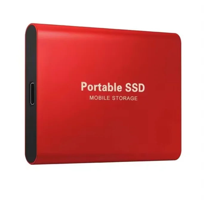Ekstern SSD med Høyhastighets USB-C Lagring – 50GB
