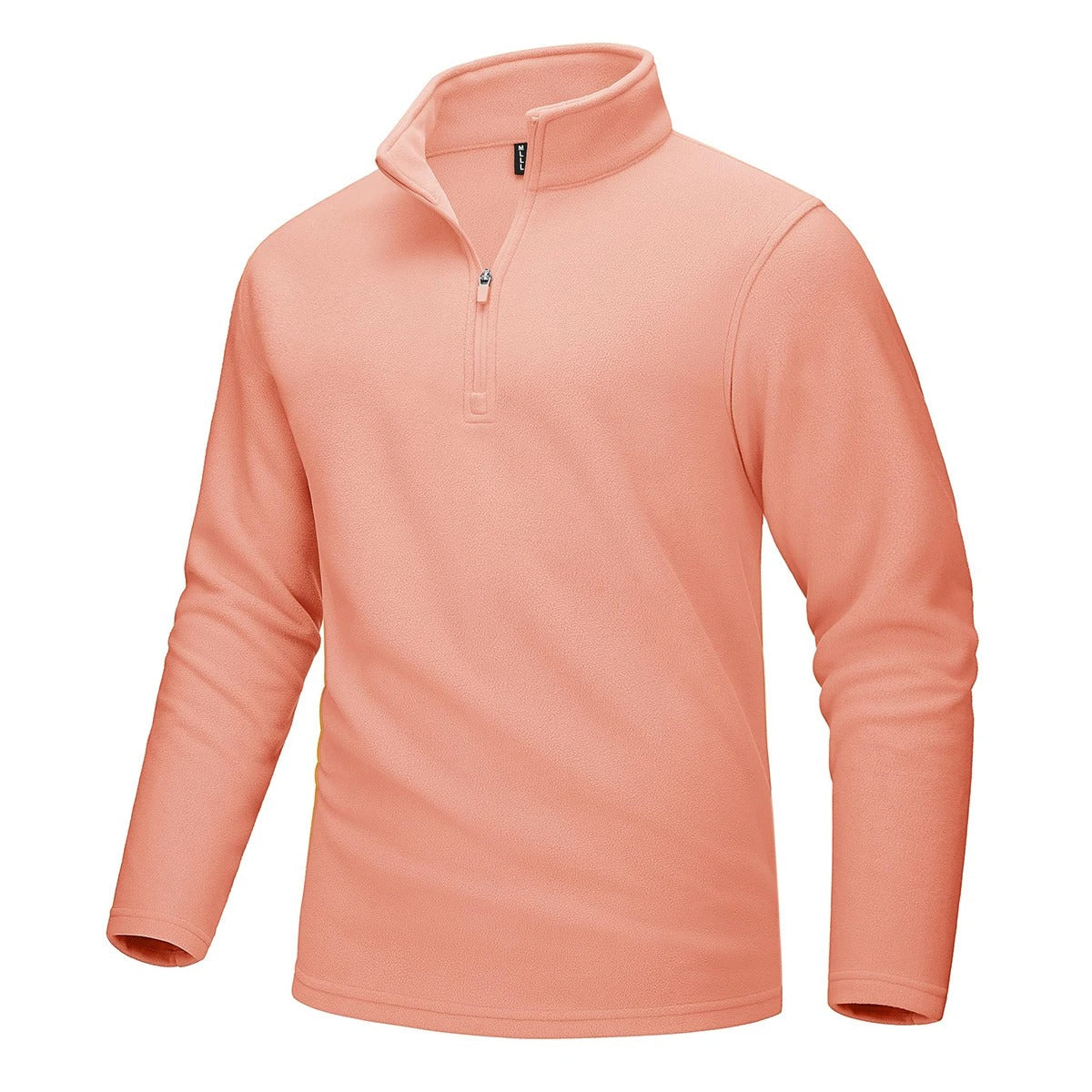 Elegant herregenser, halv glidelås. Varm strikkegenser for herrer, flott for casual og fritid.