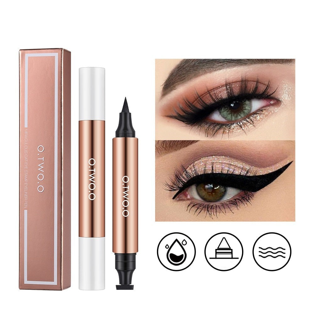 Vinget eyeliner stempel for kvinner, perfekt for enkel, presis og langvarig kattøye sminke.
