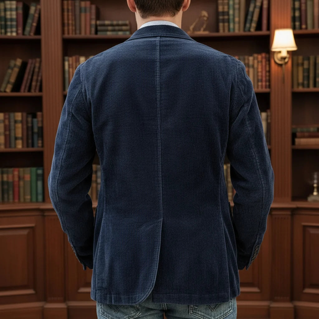 Klassisk vintage blazer i unisex design. Skreddersydd for et elegant, tidløst og moderne antrekk.
