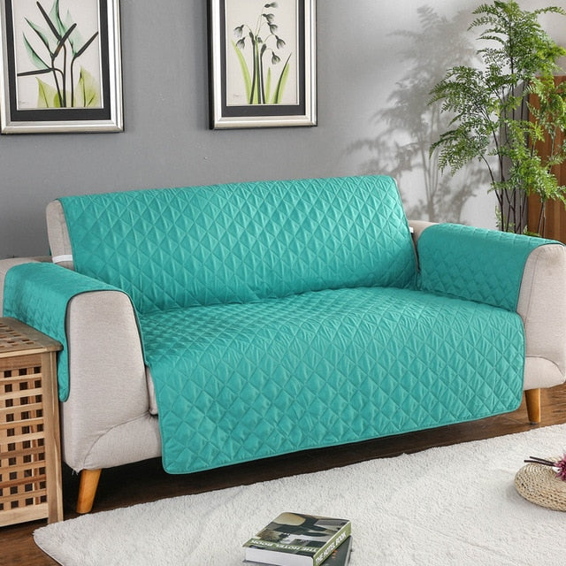 Vanntett sofatrekk i elegant antrasitt, slitesterkt, fornyer sofaen.