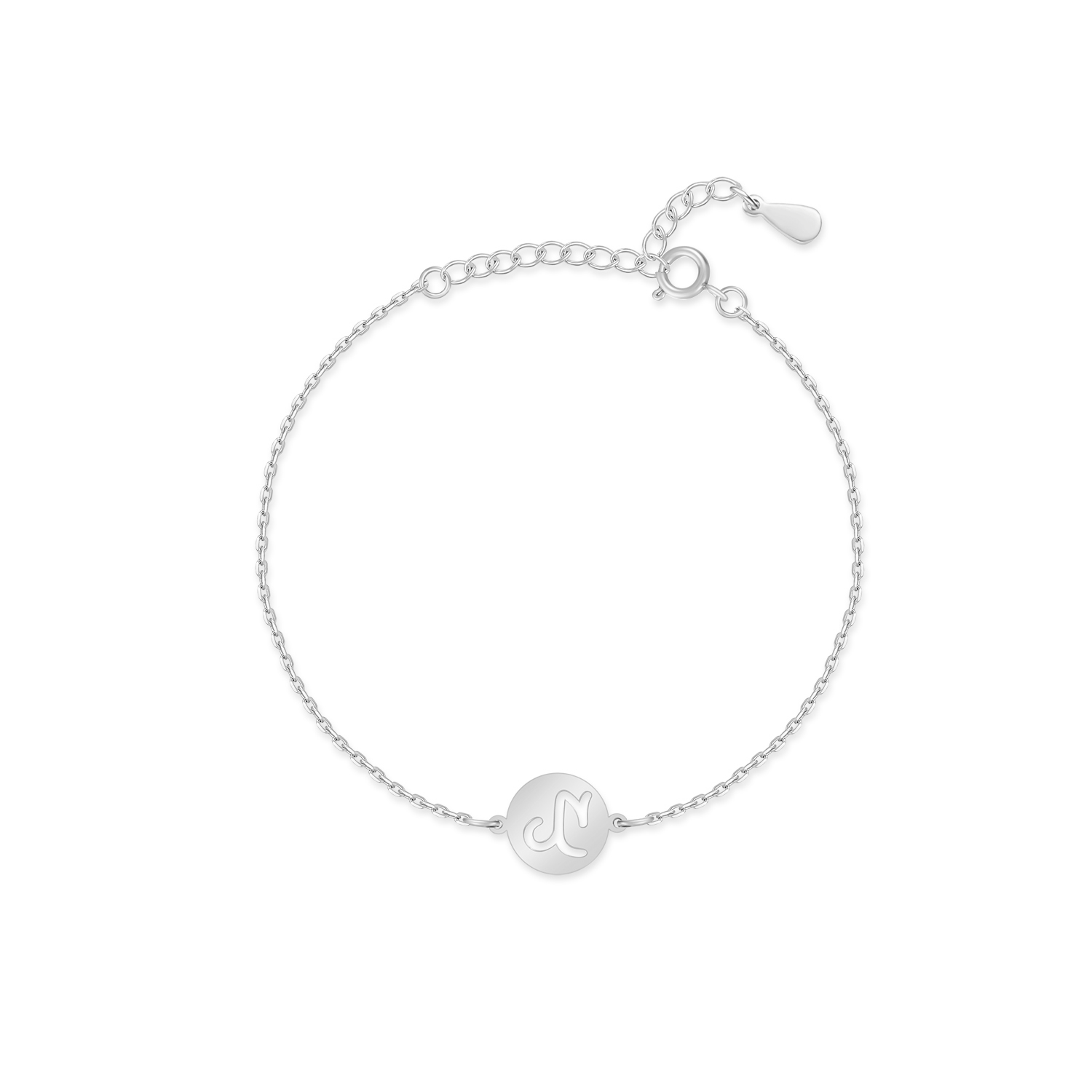 Sølv armbånd med stjernetegnet Tyren, justerbart og elegant for kvinner.